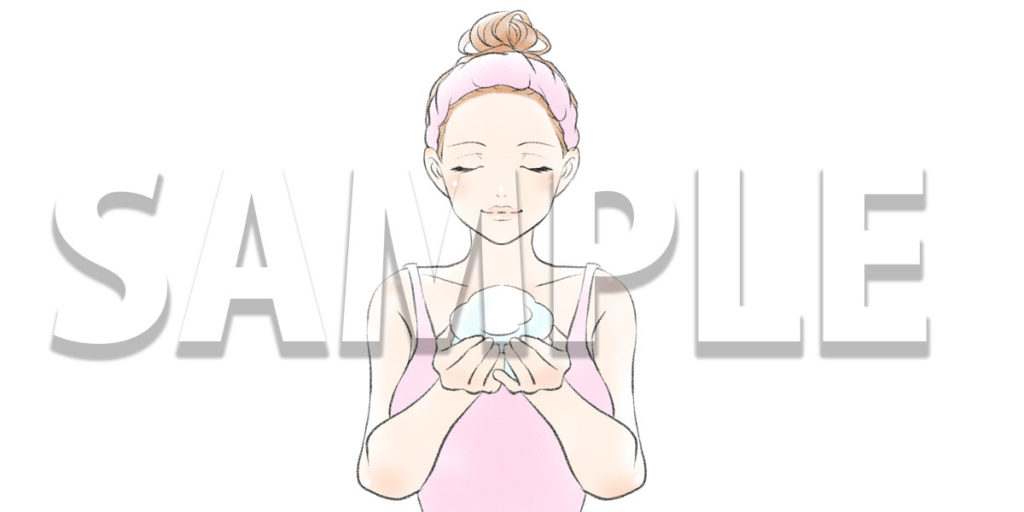 【無料】スキンケアイラスト