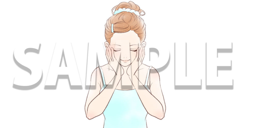【無料】スキンケア系イラスト